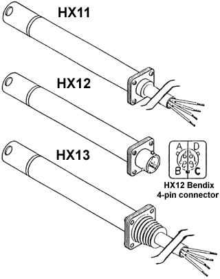 Terminal Connections-HX11, HX12, HX13